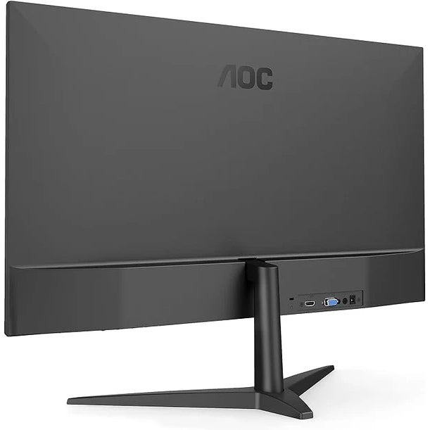 Image showcasing the HDMI and VGA ports on the back of the AOC 24B1H monitor