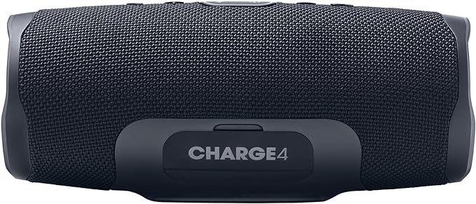  the JBL Charge 4 speaker back view