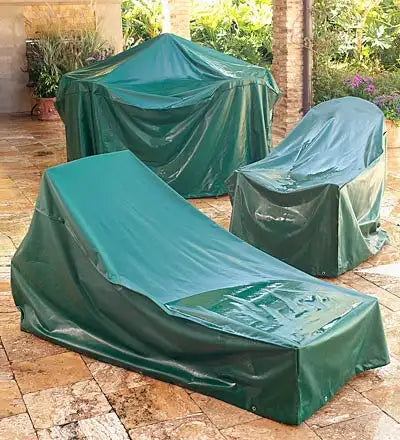 Outdoor Sofa Cover - Durable, Weatherproof, Green Patio Furniture Protection