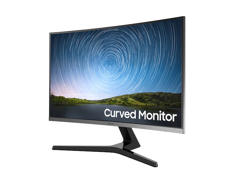Samsung 27" CR50 Curved Monitor Side View